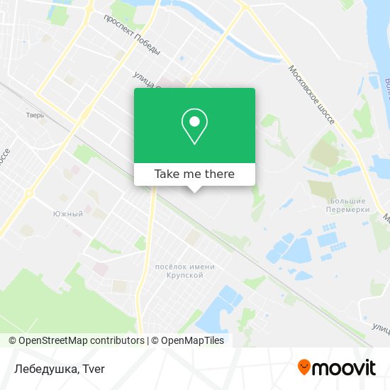 Лебедушка map