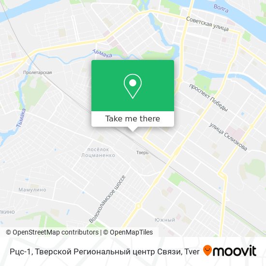 Рцс-1, Тверской Региональный центр Связи map