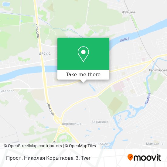 Просп. Николая Корыткова, 3 map