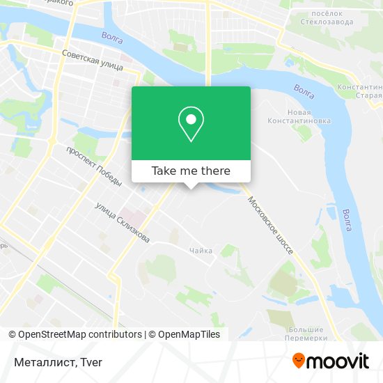 Металлист map