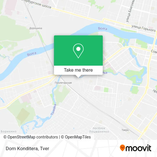 Dom Konditera map
