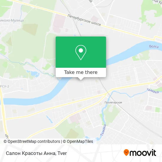 Салон Красоты Анна map