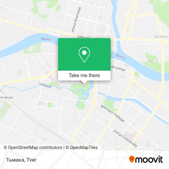 Тьмака map