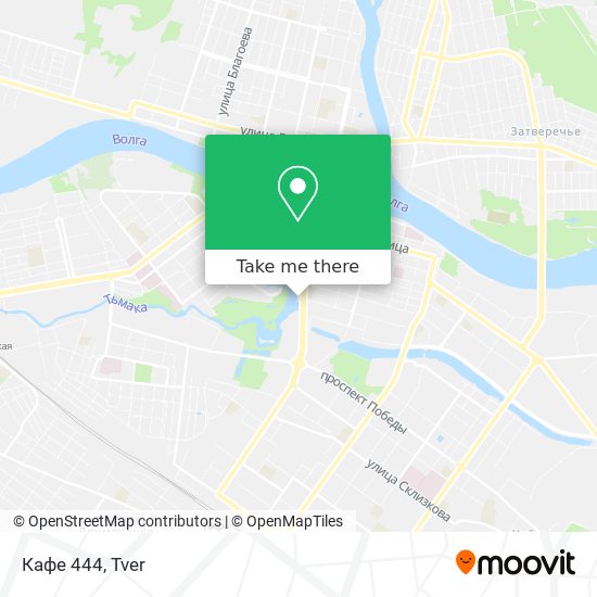 Кафе 444 map