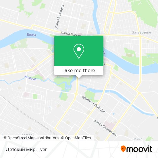 Детский мир map