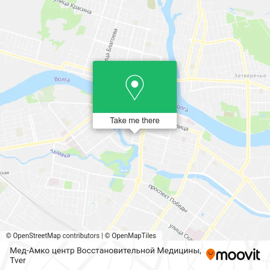 Мед-Амко центр Восстановительной Медицины map