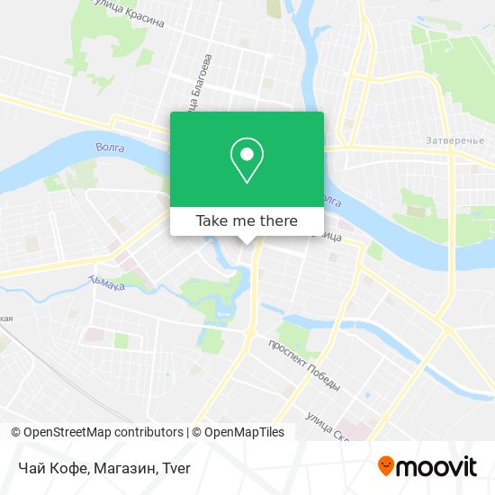 Чай Кофе, Магазин map