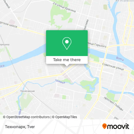 Технопарк map