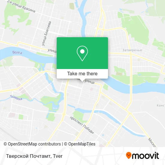 Тверской Почтамт map