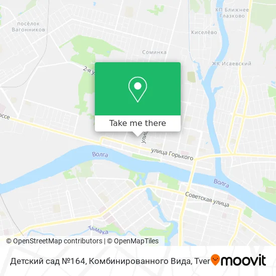 Детский сад №164, Комбинированного Вида map