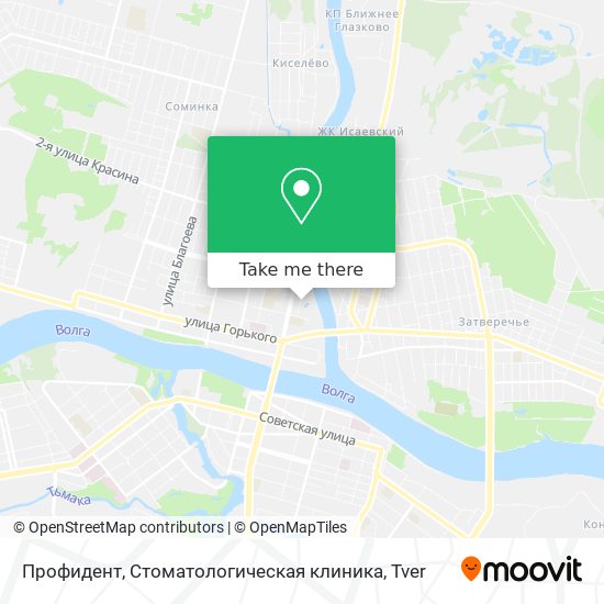 Профидент, Стоматологическая клиника map