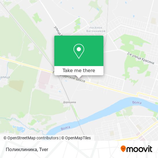 Поликлиника map