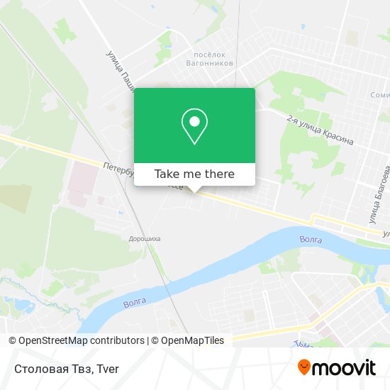 Столовая Твз map