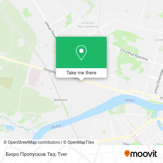 Бюро Пропусков Твз map