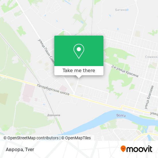 Аврора map