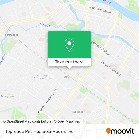 Торговое Риа Недвижимости map