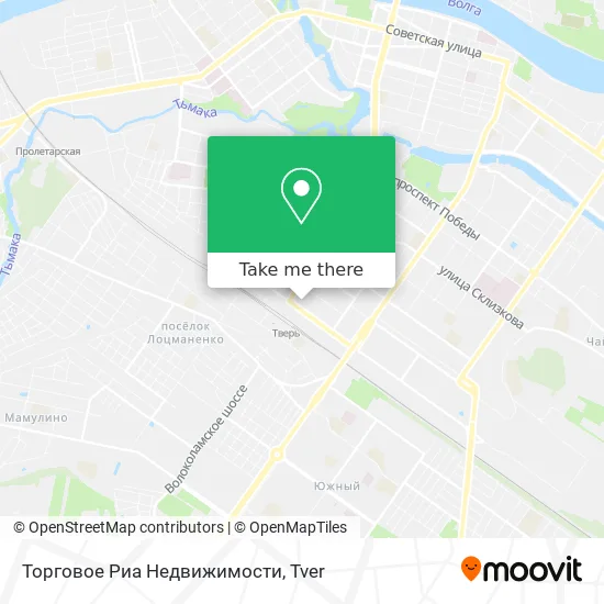 Торговое Риа Недвижимости map