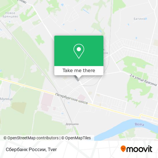 Сбербанк России map