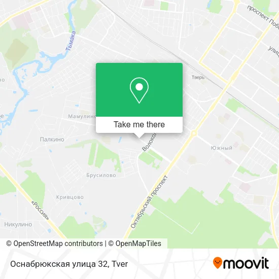 Оснабрюкская улица 32 map