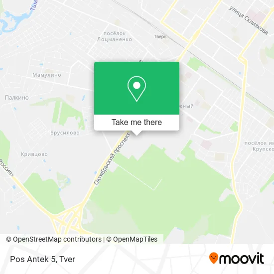 Pos Antek 5 map