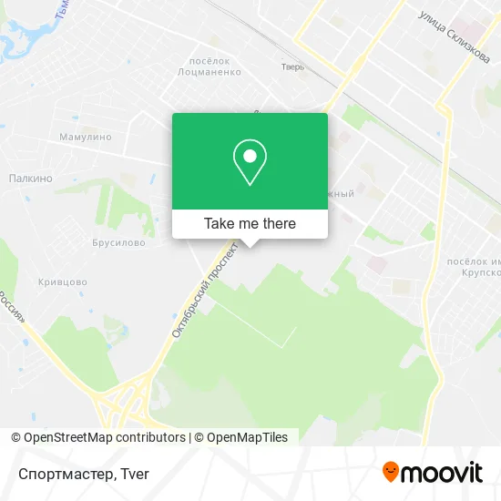 Спортмастер map