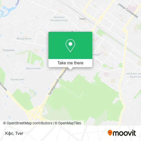 Кфс map