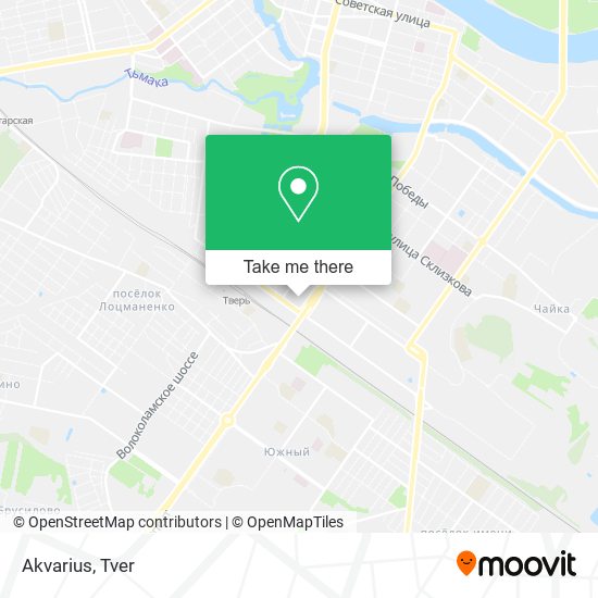 Akvarius map