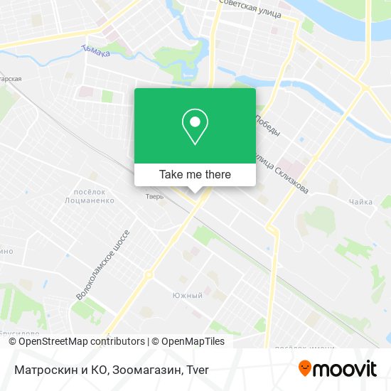 Матроскин и КО, Зоомагазин map