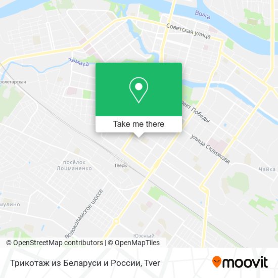 Трикотаж из Беларуси и России map