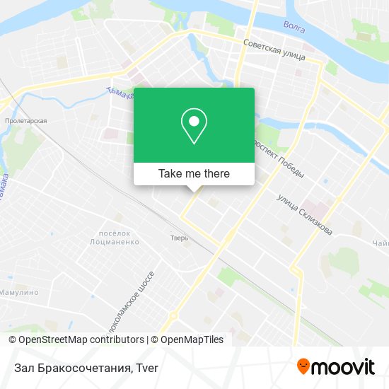 Зал Бракосочетания map
