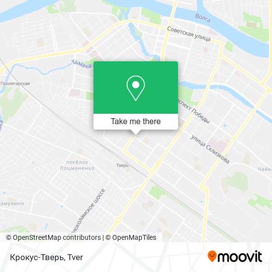 Крокус-Тверь map