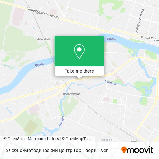 Учебно-Методический центр Гор.Твери map