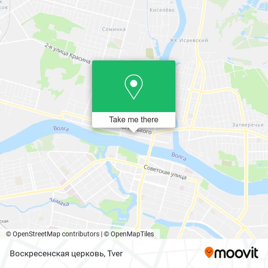Воскресенская церковь map