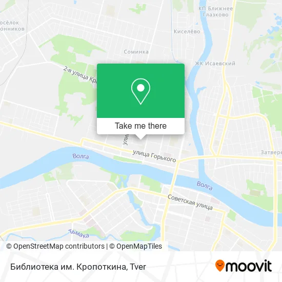 Библиотека им. Кропоткина map