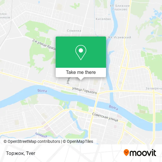 Торжок map