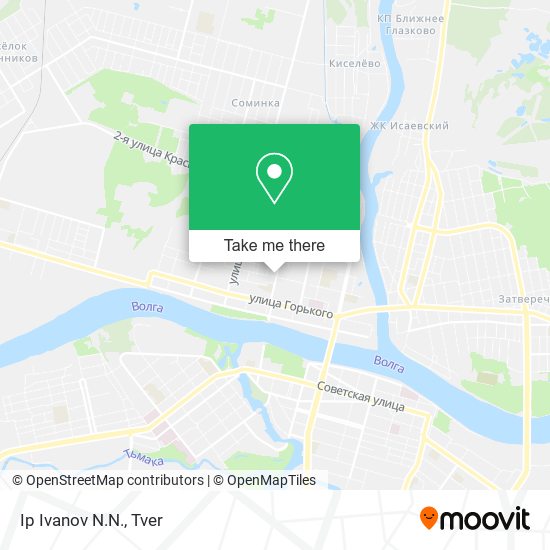Ip Ivanov N.N. map