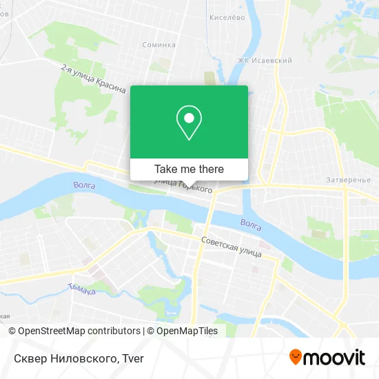 Сквер Ниловского map