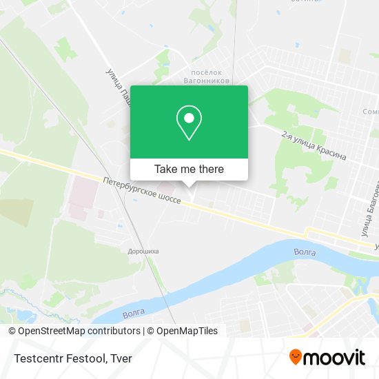 Testcentr Festool map