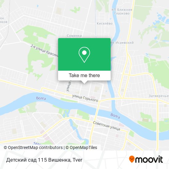 Детский сад 115 Вишенка map