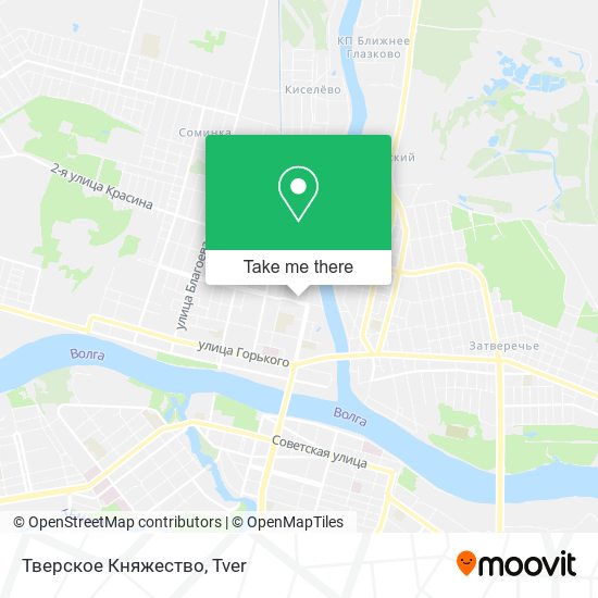Тверское Княжество map