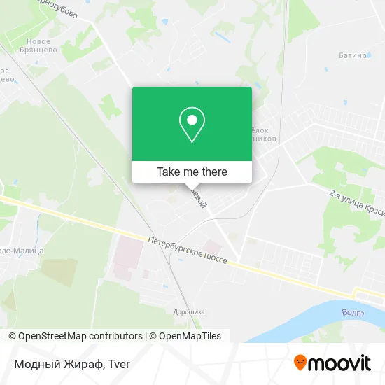Модный Жираф map