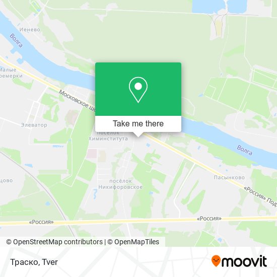 Траско map