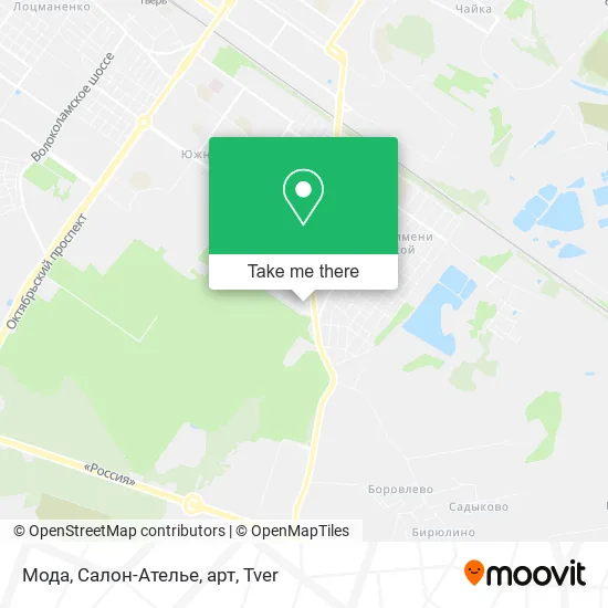Мода, Салон-Ателье, арт map