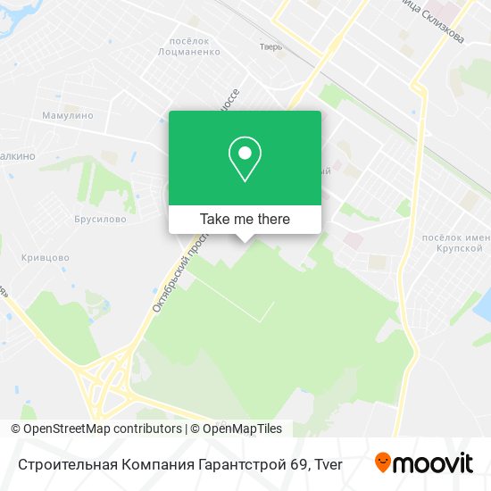 Строительная Компания Гарантстрой 69 map