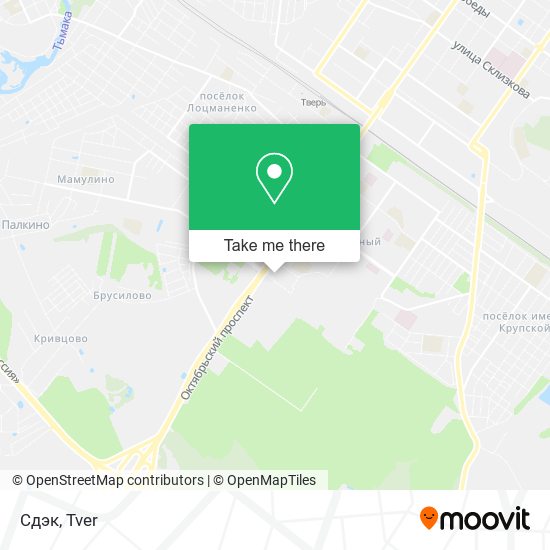 Сдэк map