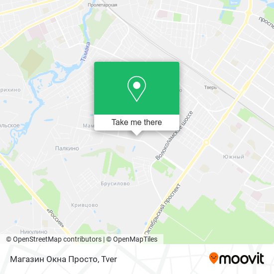 Магазин Окна Просто map