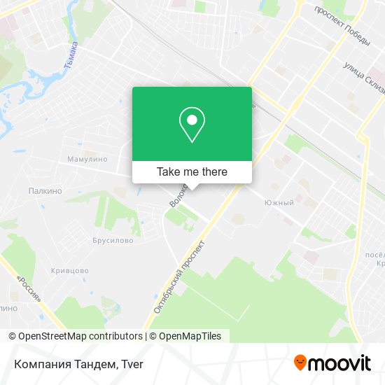 Компания Тандем map