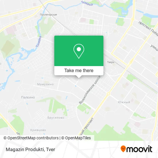 Magazin Produkti map