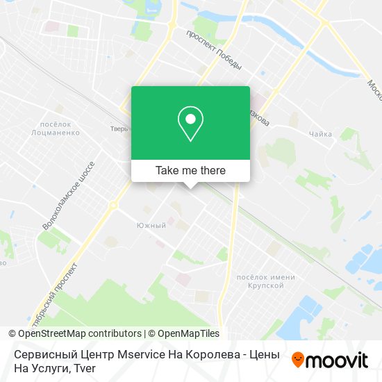 Сервисный Центр Mservice На Королева - Цены На Услуги map