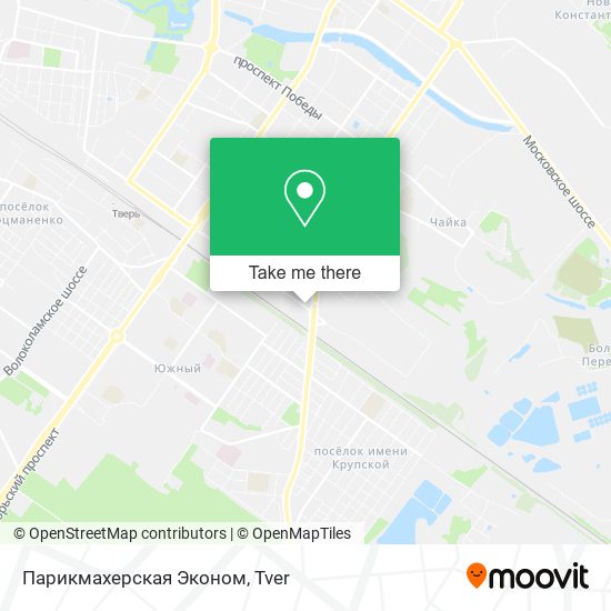 Парикмахерская Эконом map